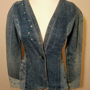 Hand Made Vintage Jean Jacket